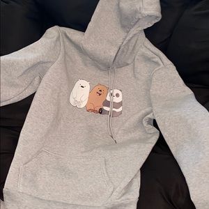 Grey hoodie good condition super cute